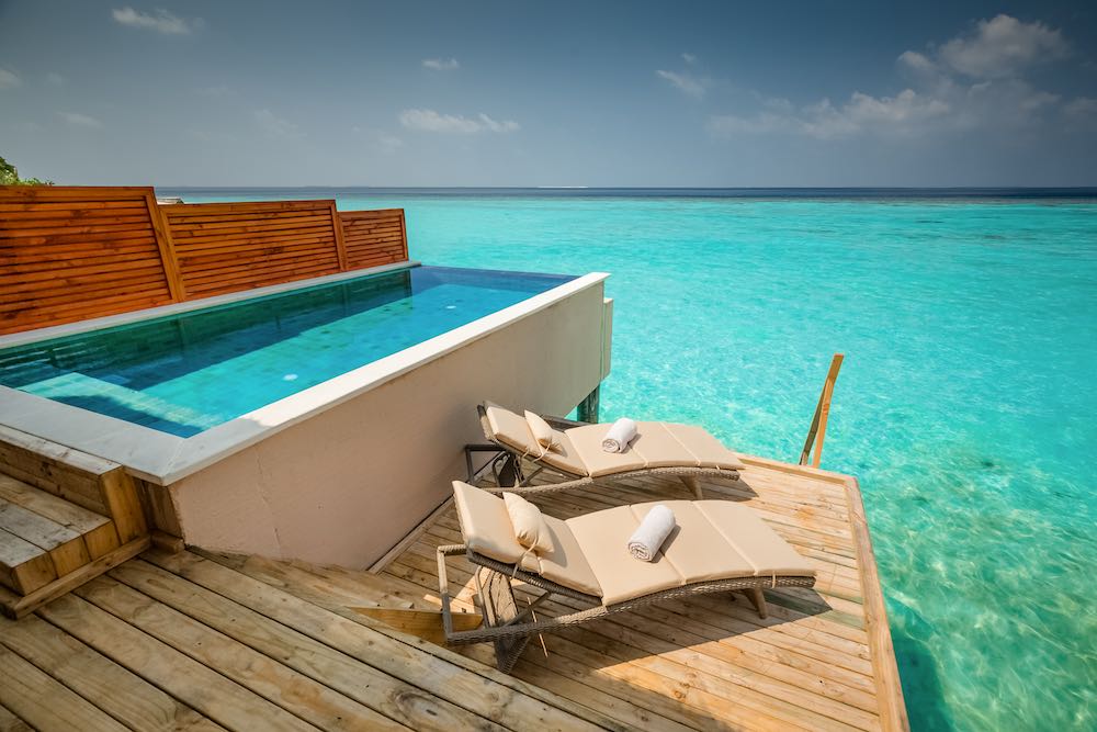 Water Pool Villa at Kudafushi Resort & Spa, view 3